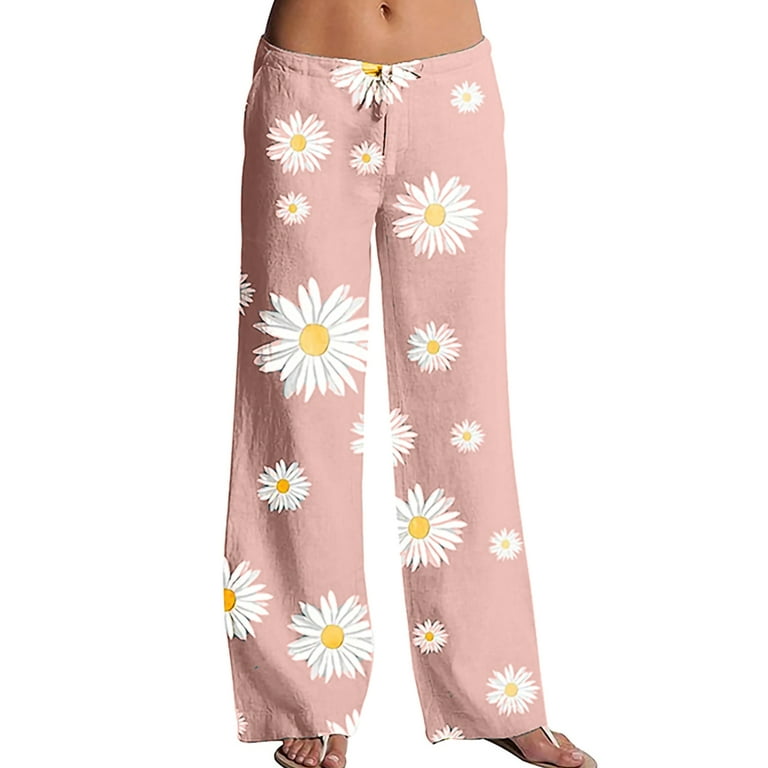 Lumento Sleepwear Pajama Pants for Women Lightweight Casual Lounge Pant  Loose Bottoms Pj Pants 