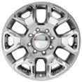 thumbnail image 2 of OE Wheels DG66 20 Inch Rims Fit Ram 2500 Style 8x165.1 20x8 Gloss Hyper Silver with Chrome Insert - Hollander 2562 (Set of 4), 2 of 5