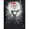 thumbnail image 4 of Nightmare Before Christmas Men's & Big Men's Jack Skellington Lights Graphic Sweatshirt, Sizes XS-3XL, 4 of 6