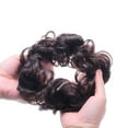 thumbnail image 3 of Onedor Ladies Synthetic Wavy Curly or Messy Dish Hair Bun Extension Hairpiece Scrunchie Chignon Tray Ponytail (12TT26), 3 of 6