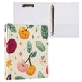thumbnail image 3 of Cherry Leaves Flowers 3 Ring Binders 1.5 inch Hardcover File Folders with Interior Pockets A4 Size Organizer for School Office Hospital, 3 of 8