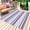 Grey Purple, variant on Black Red Striped Outdoor Rug 5x8 Ft - Reversible Patio Rug Outdoor Camping Rugs, Horizontal Lines Simple Minimalist Washable Indoor Outdoor Area Rugs, Non-Slip Outdoor Carpet Runner for Deck/Porch