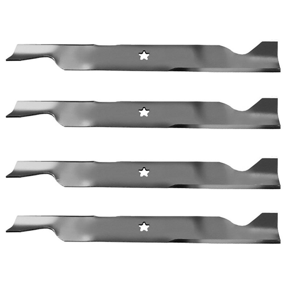 (4) Replacement Mower Blades for Husqvarna Riding Mower Replaces
