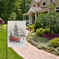 thumbnail image 3 of 12x18 inch Double-Sided Garden Flags Banners Vibrant Outdoor Decor for House Patio Outdoor Truck with Christmas Decorations, 3 of 6