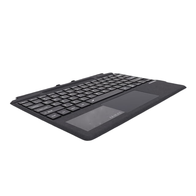 Teclado para pro 11/10/9/8/x, 7 color rgb retroiluminado, teclado inalámbrico ultra delgada