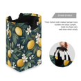 thumbnail image 3 of Yayeee Freestanding Laundry Hamper with Handle Collapsible Large Storage Basket for Clothes, Floral Lemons, 3 of 7
