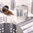 thumbnail image 5 of Hongchun Set of 2 Stainless Steel Kitchen Utensil Holder - Large Kitchen Utensil Organizer, 5 of 5