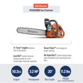 thumbnail image 2 of Husqvarna 20 Inch 450 Rancher II Gas Chainsaw, 2 of 4