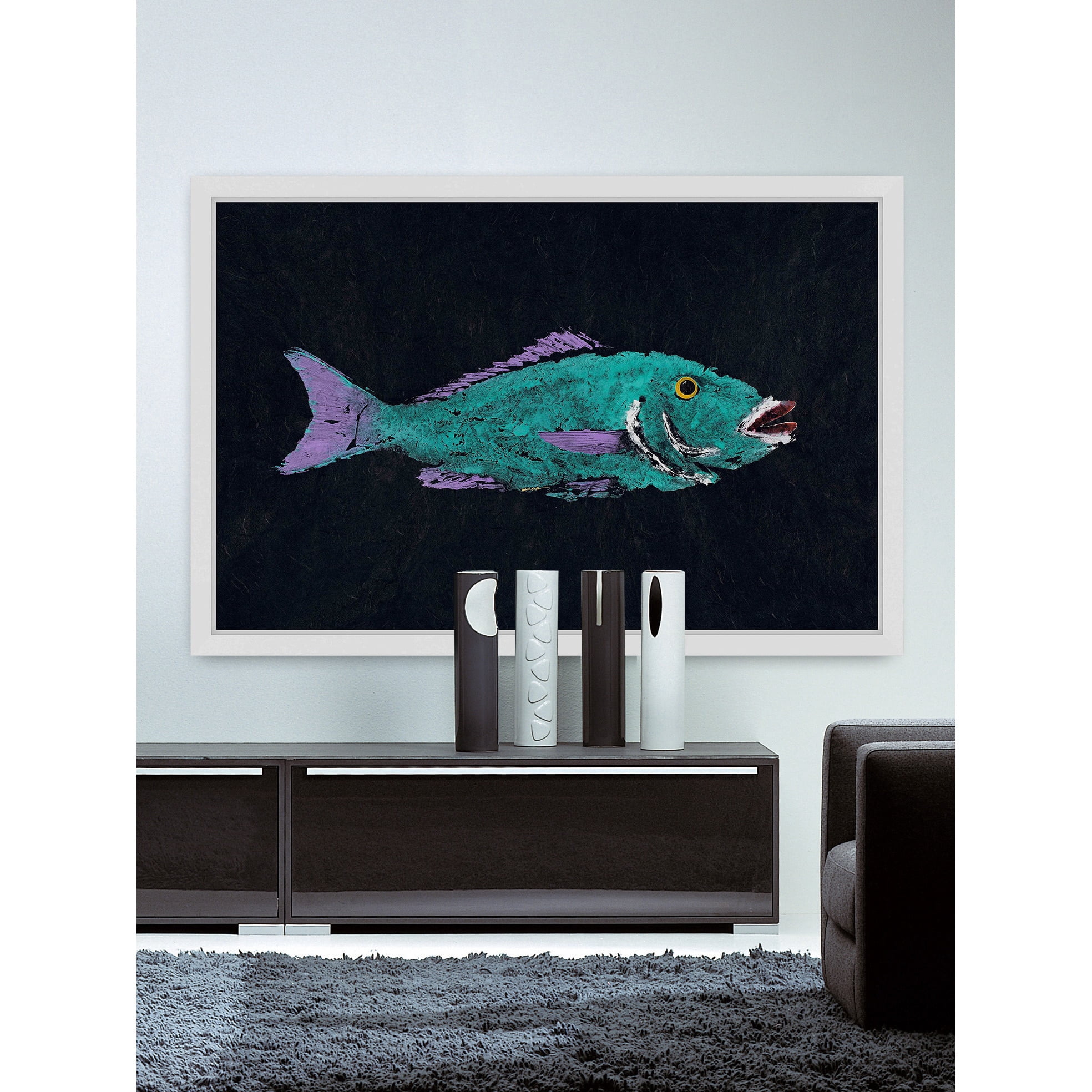 Marmont Hill "Hog Lipped Snapper" by Warren Sellers Framed Painting Print