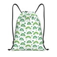thumbnail image 1 of Lukts St. Patrick's Day rainbows Pattern Drawstring Backpack Bag Sport Gym Sackpack,String Backpack Sport Bag Sack,Cinch Tote Gym Backpack-Small, 1 of 6