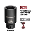 thumbnail image 3 of Powerbuilt 1/2 Inch Drive x 31 MM 6 Point Axle Nut Socket - 647077, 3 of 7