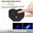 thumbnail image 3 of 2 X Mini USB LED Light Car Interior Atmosphere Ambient Lamp 8-Color Gradients, 3 of 5