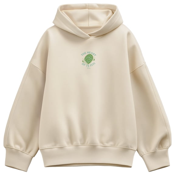 Moana Live Action - Heart Of Te Fiti - Women's Oversized Fleece Hoodie Sweatshirt
