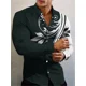 thumbnail image 1 of Camisas de lujo de moda 2024 para hombre, camisa con cuello vuelto, camisa informal con estampado de flores, camisetas de manga larga, ropa para hombre, cárdigan de graduación, 1 of 6