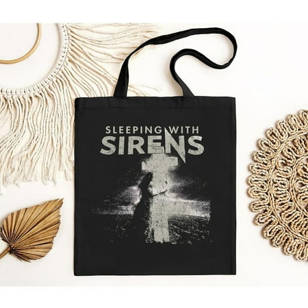 vintage BEST NEW!!! Sleeping With Sirens Music For Lovers ALL COLOR Cotton Tote Bag S--TH22737