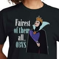 thumbnail image 3 of Disney Princess - Fairest of Them all Obvs - Juniors Cropped Cotton Blend T-Shirt, 3 of 5
