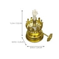 thumbnail image 3 of REACHISE 2pcs Oil Lamp Wicks Kerosene Lamp Base Burner Accessories Oil Lamp Regulator, 3 of 8