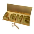 thumbnail image 1 of GUOOL Mother's Day Mama Empty Flower Gift Box Love Shaped for Parties Celebrations Gold, 1 of 9