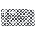 thumbnail image 3 of Lot de 50 Rondelles de Tuyau de Jardin, Fabriquées en Caoutchouc Robuste, Onglets Autobloquants Gardent les Raccords Fermes, 3 of 9