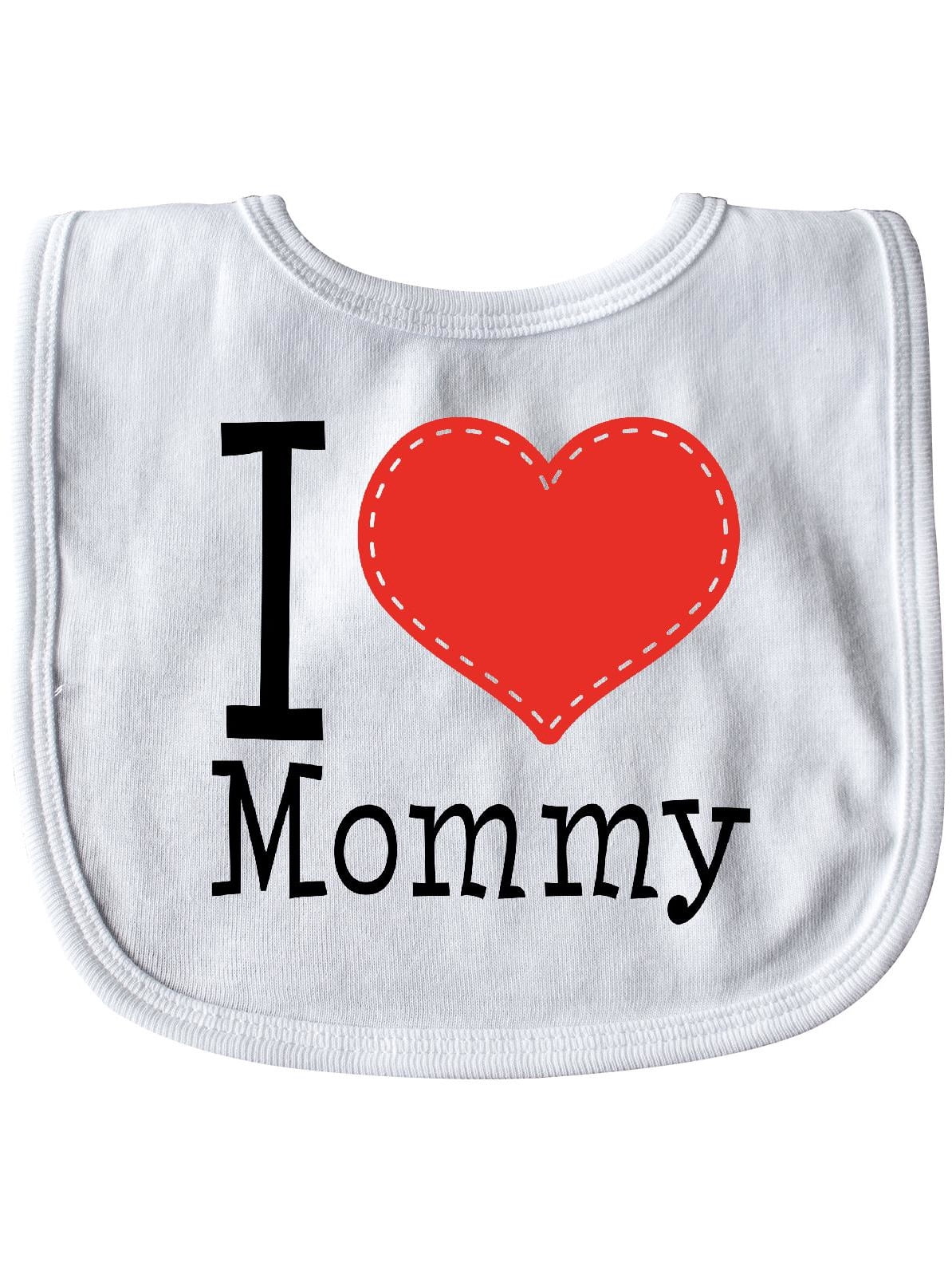 i love mommy bib
