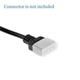 thumbnail image 3 of Unique Bargains 100pcs Silicone Plug Fit 5050 10mm LED Tube Strip Light End Cap Cover w 2 Holes, 3 of 4