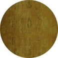 thumbnail image 1 of Ahgly Company Machine Washable Indoor Round Oriental Turquoise Blue Industrial Area Rugs, 3' Round, 1 of 4