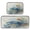 Blue Crab and Shells, variant on 2-Piece Kitchen Mat Set Non Slip Washable Floor Mats Decorative Rugs for Kitchen Sink Laundry Black Cat Lounging