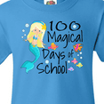 thumbnail image 4 of Inktastic 100 Magical Days of School with Blue Mermaid and Fish Youth T-Shirt, 4 of 5
