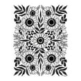 thumbnail image 3 of Norman, Michele 19x24 Black Modern Framed Museum Art Print Titled - Sunflower Medley, 3 of 5
