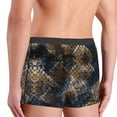 thumbnail image 5 of Bingfone Watercolor Snake Skin Men'S Underwear - Casual Stretch Boxer Briefs-Small, 5 of 9