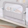 thumbnail image 1 of Baranda de seguridad abatible NUTIKAS para cama de bebé, 89 cm, 1 of 7