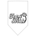 thumbnail image 2 of Pet and Dog Bandana Screen Printed, "Team Bride", 2 of 10