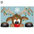 thumbnail image 1 of Pegatinas de Navidad de copo de nieve de Papá Noel, pegatinas de vidrio de ventana estáticas de doble cara, decoraciones de ventana de Navidad de Año Nuevo, 1 of 4