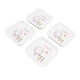 thumbnail image 1 of Platos de postre, 4 piezas Plato de merienda de frutas Plato de servir Plato de merienda de frutas Ultra sensible, 1 of 8