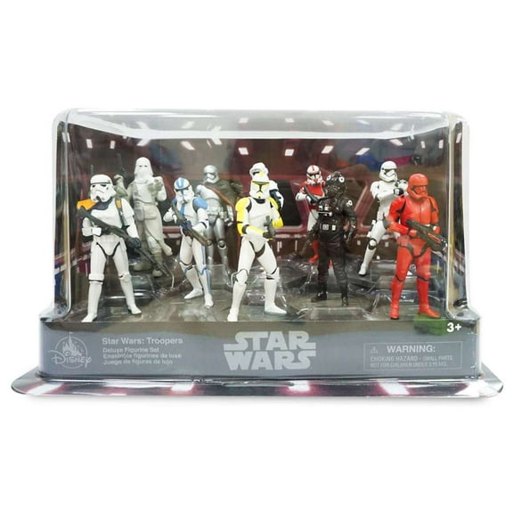 Disney Star Wars Troopers 3 Years  Action Figures, 10-Pieces, Multicolor, 1.15 lbs