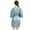 Green, variant on Bridesmaid Robe‌ Long Satin for Women's Rhinestones ‌Luxury Wedding Getting Ready Dress Gown