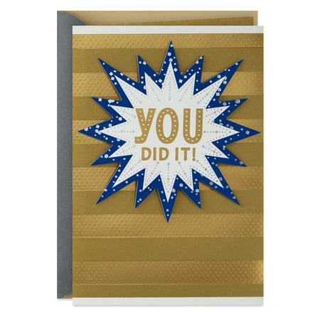 Hallmark Congratulations Card (You Did It One Day at a Time)