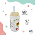 thumbnail image 5 of Zak Designs 20oz Gilmore Girls Glass Hadley Tumbler, 5 of 6
