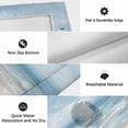 thumbnail image 6 of Blue Seaside Outdoor Rug for Patio/Deck/Porch, Non-Slip Large Area Rug 4 x 6 Ft, Birds Waves Modern Oil Painting Summer Beach Indoor Outdoor Rugs Washable Area Rugs, Camping Rug Carpet Runner, 6 of 8