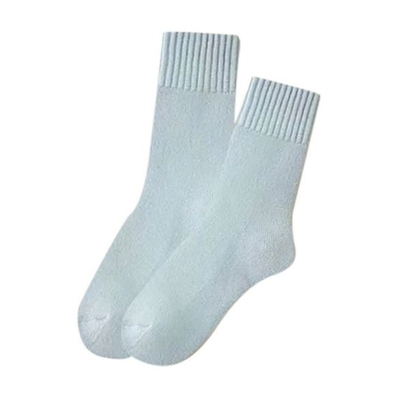 LckLvx Women's Winter Boots Socks Thick Warm Winter Long Socks Soft Casual Fleece Home Floor Socks