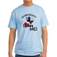 thumbnail image 1 of CafePress - Somebody In Texas Loves Me Ash Grey T Shirt - Light T-Shirt - CP, 1 of 1