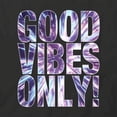 thumbnail image 2 of Good Vibes Only T-Shirt | Positive Vibes Black Tee Gift, 2 of 5