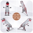 thumbnail image 7 of Inflatable Dinosaur Costume, Fancy Dinosaur Suit Blow up Full Body Dino Costume for Halloween Cosplay Party, 7 of 7