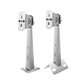 thumbnail image 2 of Mast Mount Bracket Stainless Steel Bracket Indoor Use Outdoor Use Anti-rust Performance Firm Wall Installation, 2 of 7