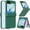 Dark Green, variant on Designed for Z Flip 5 Case with Hinge Protection, Samsung Flip 5 Case,Slim and Thin Full Protective Shockproof Phone Cover Case for Galaxy Z Flip 5 5G(2023)- Dark Green