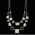 thumbnail image 3 of Erica Lyons Adjustable Fashion-Necklace Silver-Tone, 3 of 7
