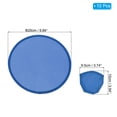 thumbnail image 2 of Uxcell 10" Foldable Flying Disc Folding Pocket Flying Disc Bulk Set Dark Blue 10 Pack, 2 of 6