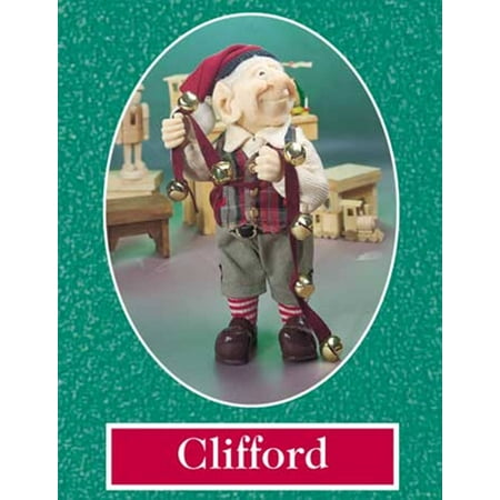 Whitehurst 10.5" Zim's The Elves Themselves Clifford Collectible Christmas Elf Tabletop Figure