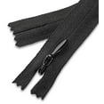 thumbnail image 4 of 9 Inch Black Nylon Zipper for Crafts and Sewing, 4 of 4