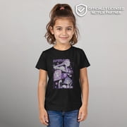 Girls KPop Demon Hunters Huntrix Group Panels T Shirt